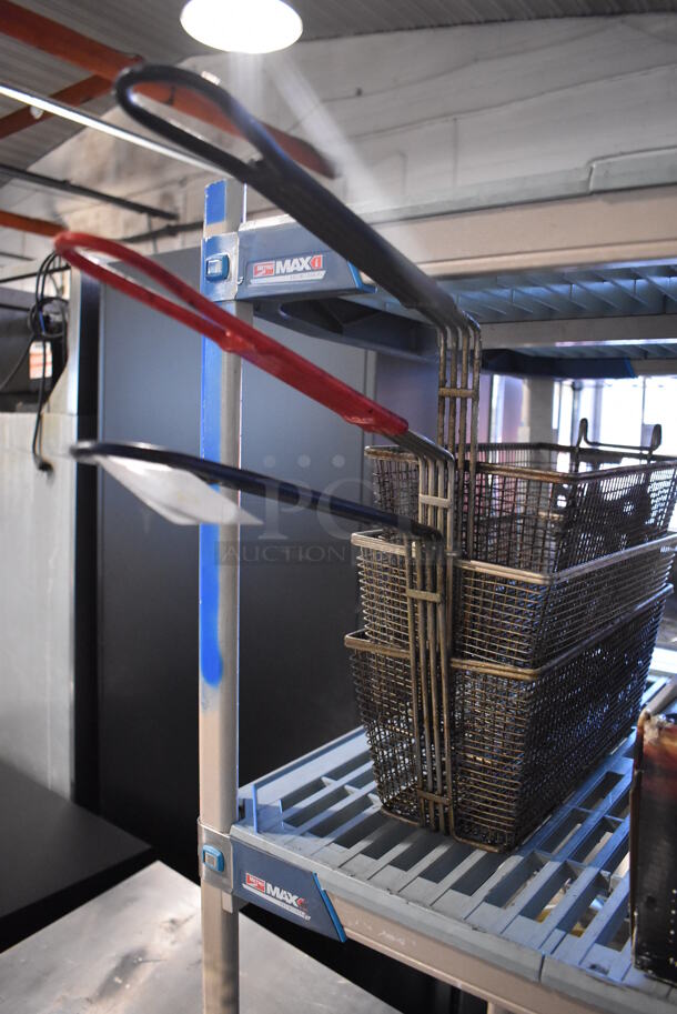 3 Metal Fry Baskets. 7x25x11. 3 Times Your Bid! - Image 1 of 3