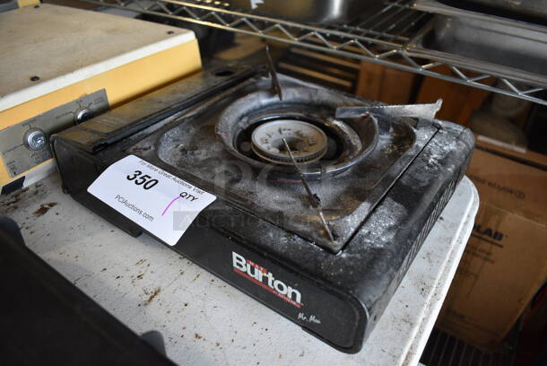 Burton Metal Countertop Single Burner Range. 13.5x10.5x5 - Image 2 of 5