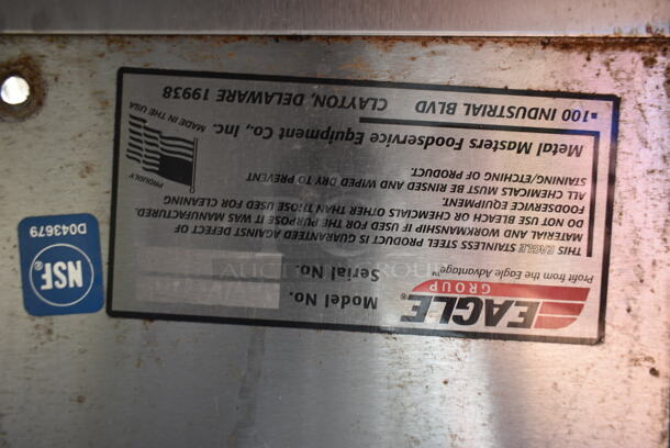 2 Eagle Stainless Steel Tables w/ 2 Under Shelves. 72x18x34.5, 60x18x34. 2 Times Your Bid! - Image 5 of 5