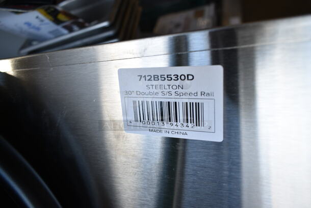 ALL ONE MONEY! Lot of Various Items Including Steelton 712B5530D Stainless Steel Dual Speedwell, Vollrath 4070669 Stainless Steel 1/6 Size Drop In Bins, 591554243 Nemco 55424-3 1/2" Square Cut Blade and Holder Assembly, 9184852260 Vacu Vin 4852260 3-in-1 Pineapple Corer / Slicer / Peeler, Metal Plate, San Jamar CB121812WH Cutting Boards - Image 4 of 9