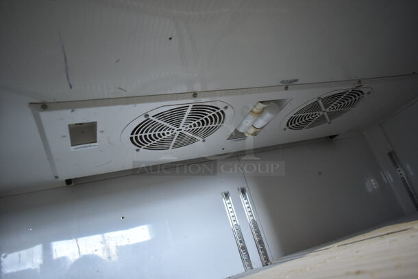 2015 True TG2R-2S ENERGY STAR Stainless Steel Commercial 2 Door Reach In Cooler w/ Poly Coated Racks. 115 Volts, 1 Phase. Tested and Working! - Image 6 of 8