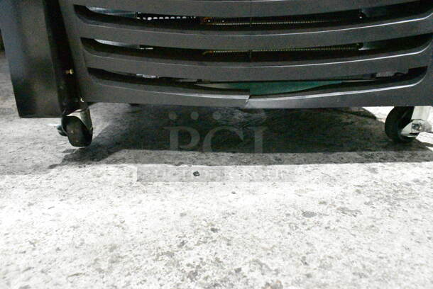 Pro-Kold CV16-ULH Metal Commercial Single Door Reach In Freezer Merchandiser w/ Poly Coated Racks on Commercial Casters. 115 Volts, 1 Phase. Tested and Working! - Image 2 of 6