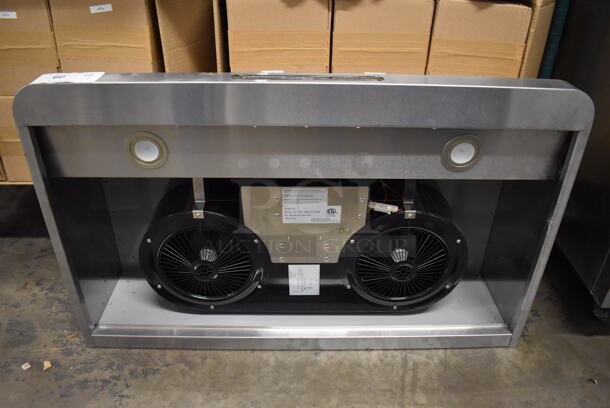 Stainless Steel Electric Range Hood. 120 Volts, 1 Phase. 36x11x22 - Image 3 of 5