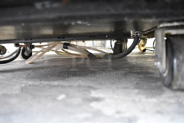 Taylor 8756-27 Stainless Steel Commercial Floor Style Water Cooled 2 Flavor w/ Twist Soft Serve Ice Cream Machine on Commercial Casters. 208-230 Volts, 1 Phase. - Image 6 of 12