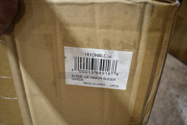 2 Boxes of 12 BRAND NEW SCRATCH AND DENT! 181ONBLD14 Garde 181ONBLD14 1/4" Blade Assembly for Onion Slicer - 2/Set. 2 Times Your Bid! - Image 5 of 5