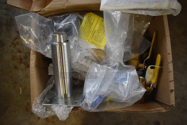 ALL ONE MONEY! Lot of Various Items Including Gas Connectors and Metal Leg - Image 2 of 4