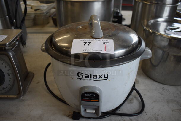 Galaxy Model 177GRC30 Metal Countertop Rice Cooker. 120 Volts, 1 Phase. 13x12x12