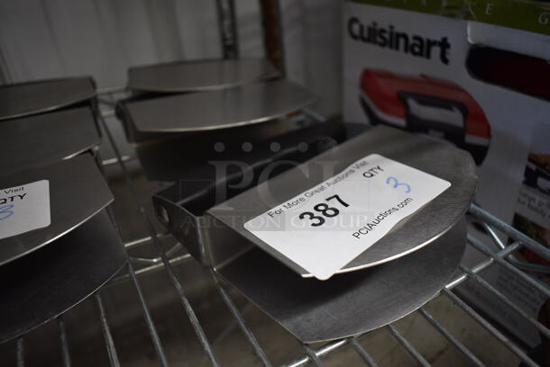 3 Nemco Model SMC100 Stainless Steel Rocking Salad Cutter Tosser. 6.5x1.5x6.5. 3 Times Your Bid! - Image 1 of 2