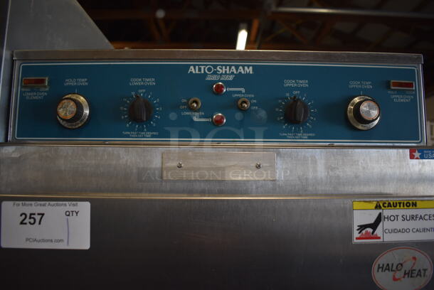 Alto Shaam 1000-TH/I Stainless Steel Commercial Cook N Hold Oven on Commercial Casters. 208-240 Volts. 23x32x77 - Image 2 of 6