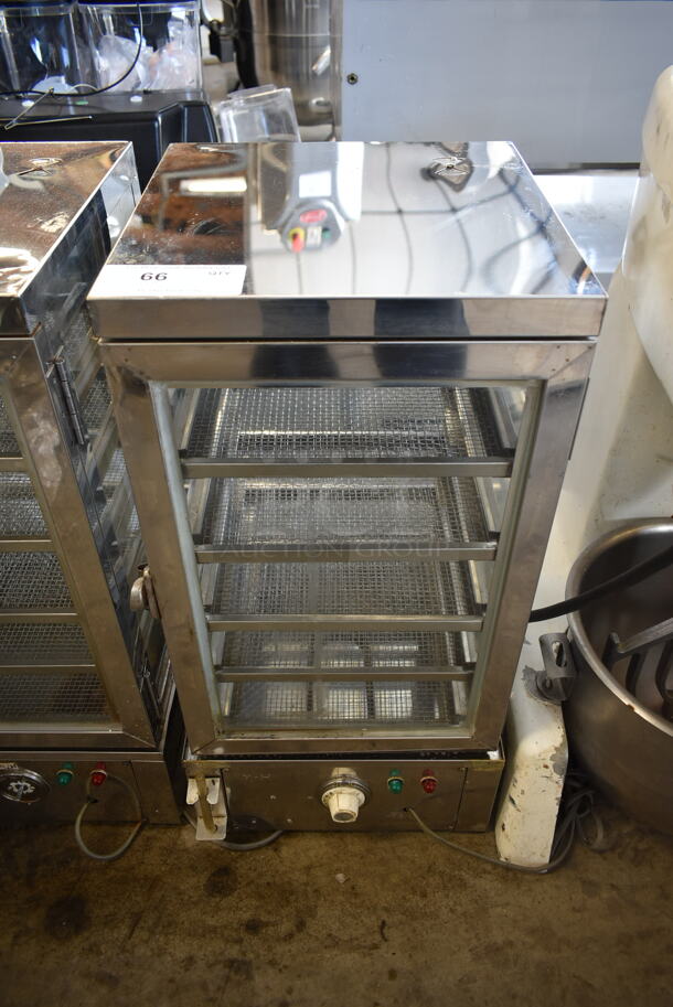 Stainless Steel Commercial Countertop Dehydrator Merchandiser. Tested and Does Not Power On - Image 1 of 5