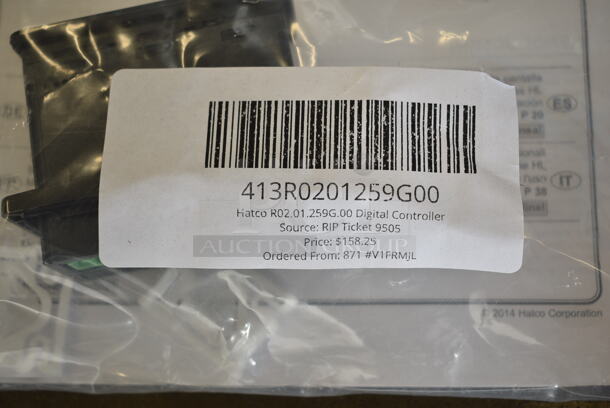 3 BRAND NEW SCRATCH AND DENT! Items; 614B8061501C Pitco B8061501-C Pg,Assy Plt Elc Ign Sns Nat, 413R0201259G00 Hatco R02.01.259G.00 Digital Controller and 48AA11163 American Range A11163 Convection Oven Thermostat. 3 Times Your Bid! - Image 4 of 5