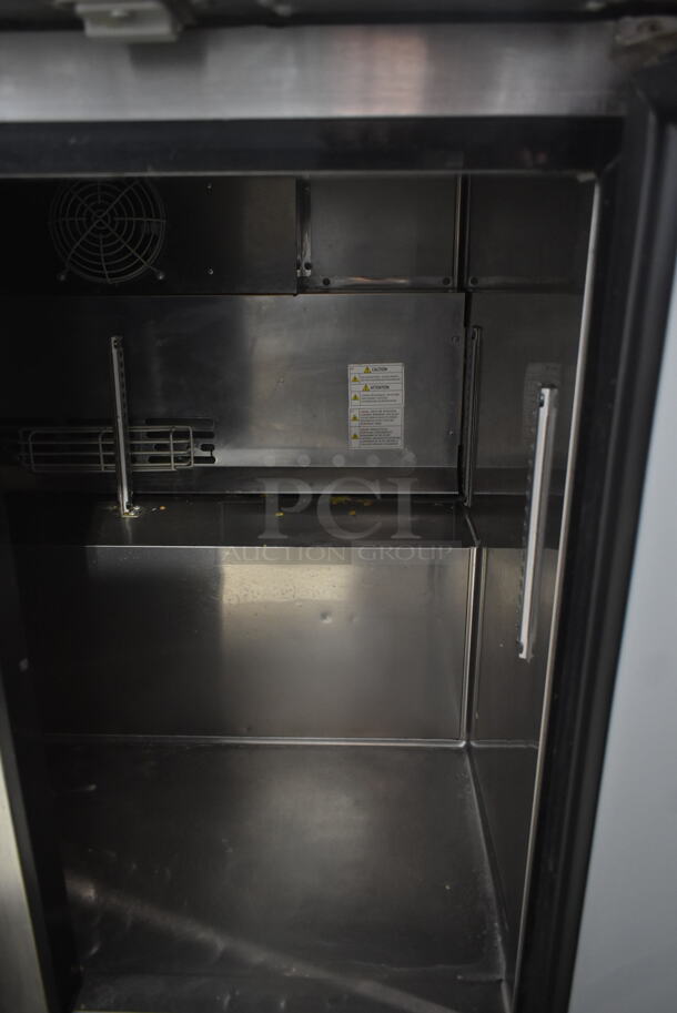 Turbo Air MUR-36-N6 Stainless Steel Commercial 2 Door Undercounter Cooler. 115 Volts, 1 Phase. Tested and Working! - Image 2 of 4