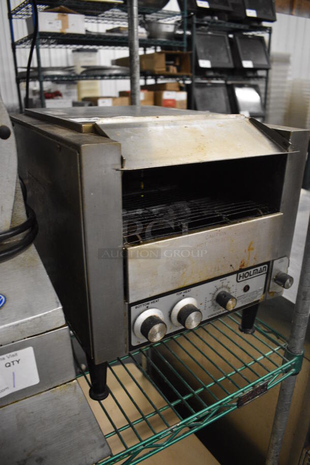 Holman Stainless Steel Commercial Countertop Conveyor Toaster Oven. 14x18x16. Cannot Test Due To Plug Style - Image 4 of 6