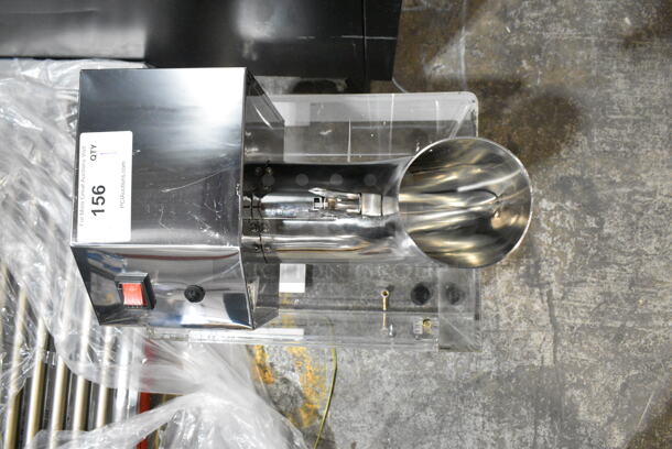 BRAND NEW SCRATCH AND DENT! Carnival King 382SCM250 Sno Cone Ice Machine. 120 Volts, 1 Phase. Tested and Working!  - Image 7 of 9