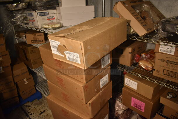 4 Various Shelving Units. Does Not Come w/ Contents. BUYER MUST REMOVE: BUYER MUST DISMANTLE. PCI CANNOT DISMANTLE FOR SHIPPING. PLEASE CONSIDER FREIGHT CHARGES. 4 Times Your Bid! (dish room) - Image 2 of 8