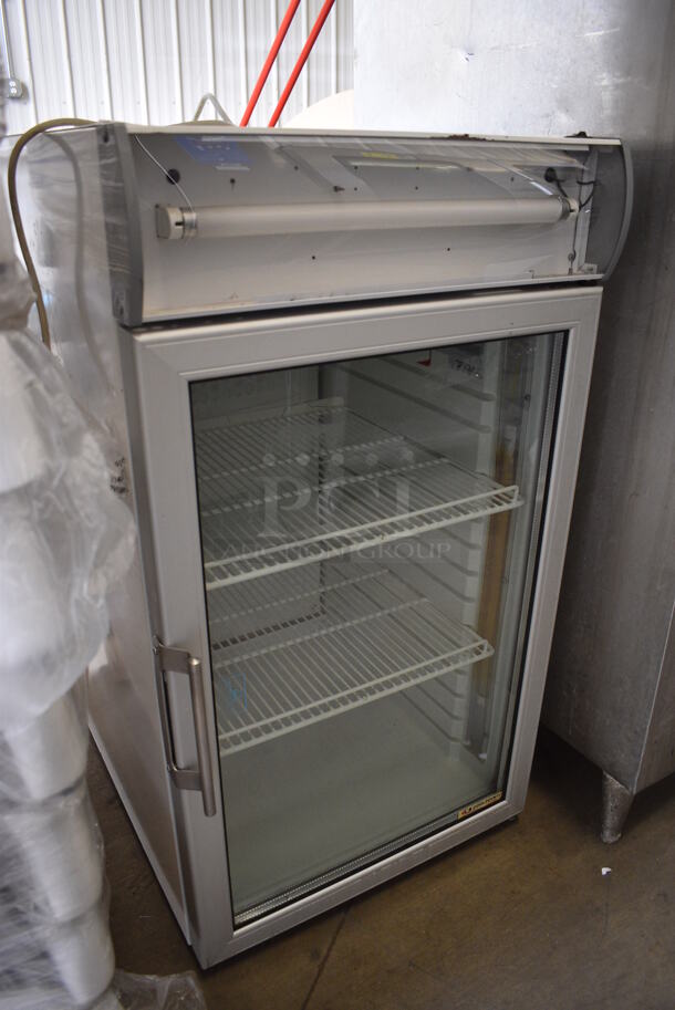 Cold Masters Model CT 400 Metal Commercial Mini Cooler Merchandiser w/ Poly Coated Racks. 115 Volts, 1 Phase. 22x25.5x39.5. Tested and Working! - Image 2 of 5