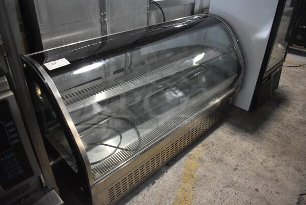 Vollrath RDE7160 Curved Glass Drop In Refrigerated Display Case. 120V/1 Phase. Tested And Powers On But Does Not Get Cold - Image 2 of 7