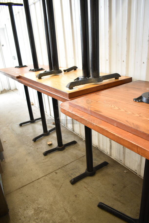 16 Wooden Tables Including 9 Dining Height and 7 Bar Height. 16 Times Your Bid! - Image 9 of 12