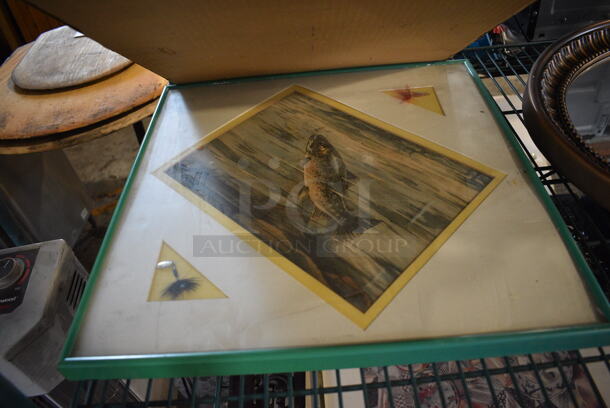 9 Various Items; 8 Pictures and 1 Mirror. Includes 47x3x24. 9 Times Your Bid! - Image 4 of 8