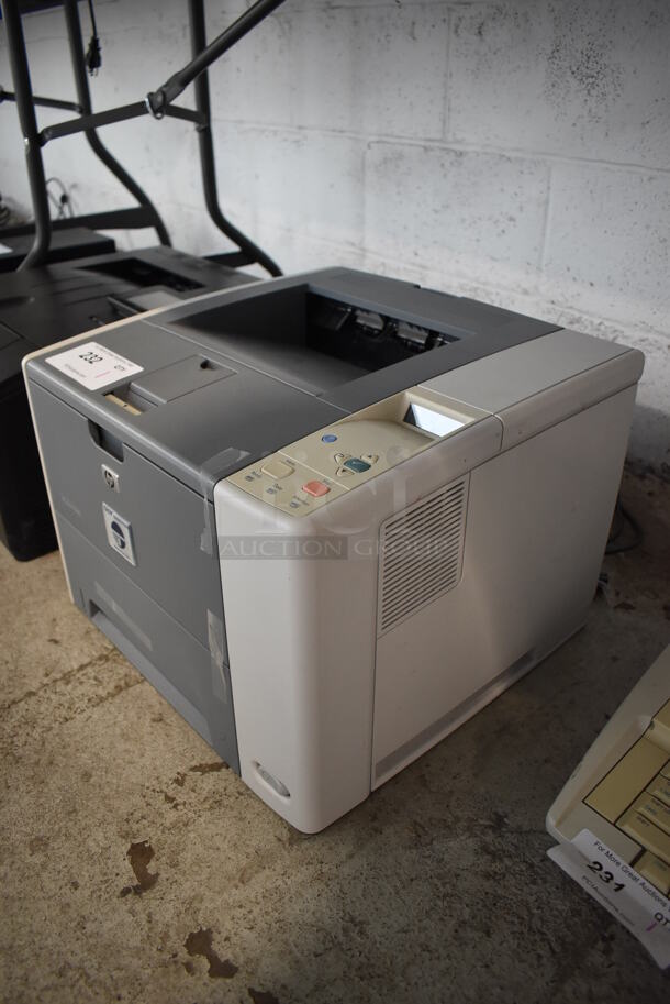 HP LaserJet P3005 Countertop Printer. 100-127 Volts, 1 Phase. 17x16x12 - Image 3 of 5