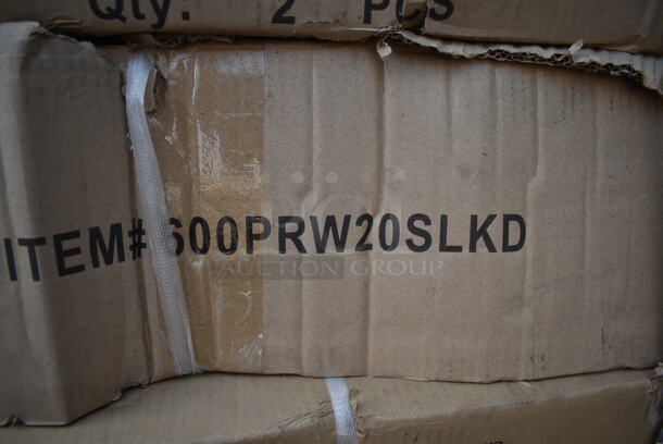 BRAND NEW SCRATCH AND DENT! Regency 600PRW10SLKD 20 Pan Side Load Wire Bun / Sheet Pan Rack - Unassembled. May Be Missing Pieces.  - Image 3 of 3