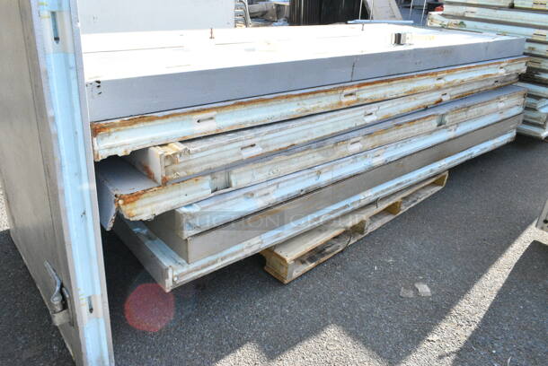 10x14x8 Amerikooler Walk In Box w/ LET120BWMC6K 208-230 Volt, 1 Phase Evaporator and Compressor.  Information Provided By The Consignor But Not Verified By PCI Auctions. Picture of the Unit Before Removal Is Included In the Listing. - Image 4 of 12