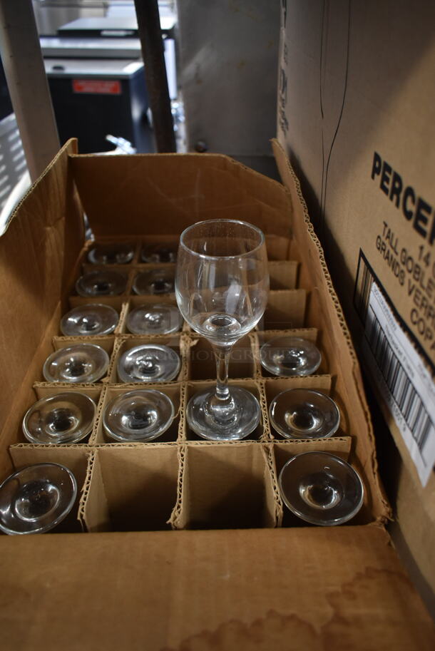 Box of 16 BRAND NEW! Libbey 3088 Perception 4 oz Wine Glasses. - Image 3 of 4