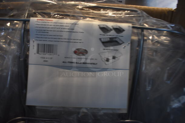 10 BRAND NEW IN BOX! Winco C-2F Metal Wire Chafing Dish Frames. 12x23x8. 10 Times Your Bid! - Image 3 of 4