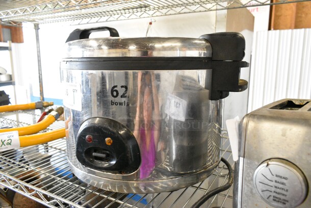 AK-50RC Metal Countertop Rice Cooker. 120 Volts, 1 Phase. Tested and Working! - Image 2 of 6