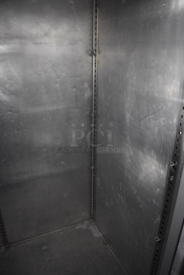 Victory FS-2D-S7 Stainless Steel Commercial 2 Door Reach In Cooler. 115 Volts, 1 Phase. 52x35x82. Tested and Working! - Image 2 of 5