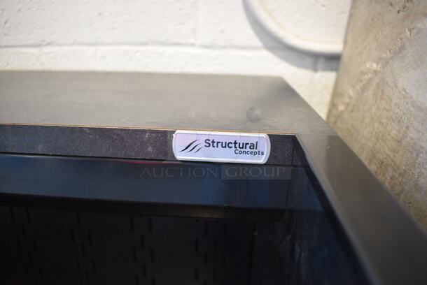 Structural Concepts Metal Open Grab N Go Merchandiser. 47x42x33. Tested and Powers On But Does Not Get Cold - Image 5 of 5