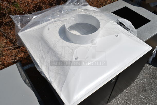 BRAND NEW SCRATCH AND DENT! White Vent Piece - Image 5 of 7