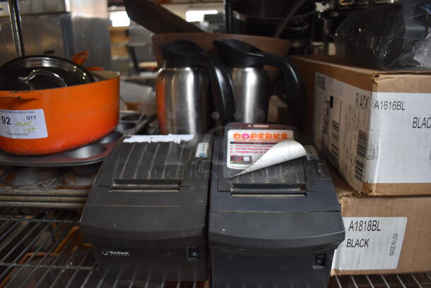 ALL ONE MONEY! Tier Lot of Various Items Including Metal Muffin Baking Pans and Receipt Printers! - Image 3 of 6