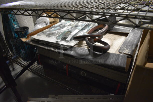ALL ONE MONEY! Tier Lot of Various Items Including Small Clipboards and Tile. BUYER MUST REMOVE. (kitchen) - Image 3 of 5