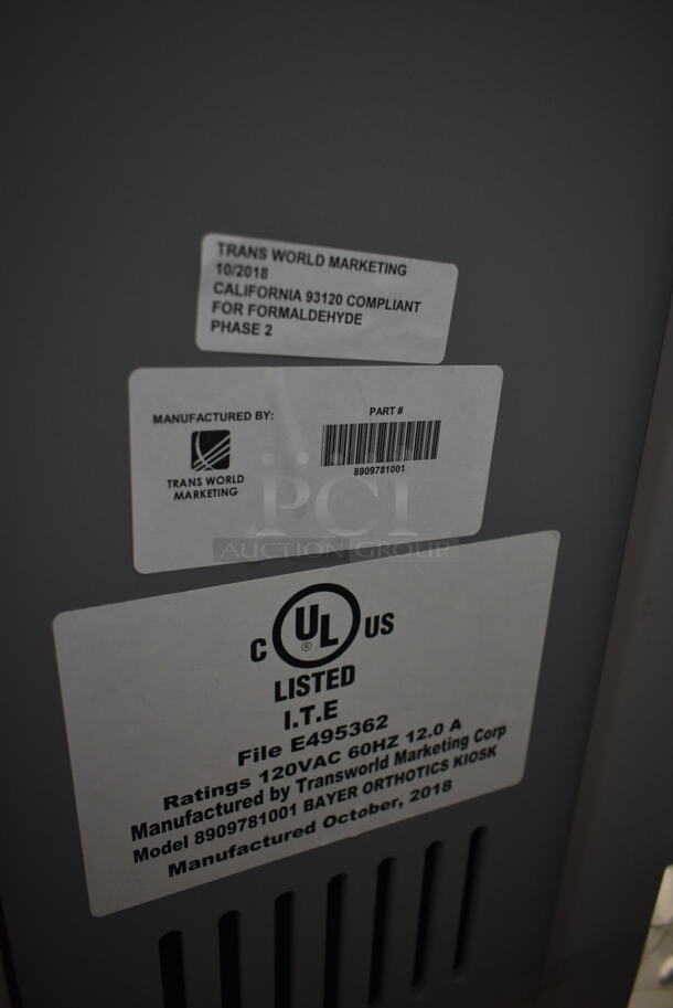 Dr Scholl's Metal Commercial Floor Style Footmapping Insole Station. - Image 5 of 5