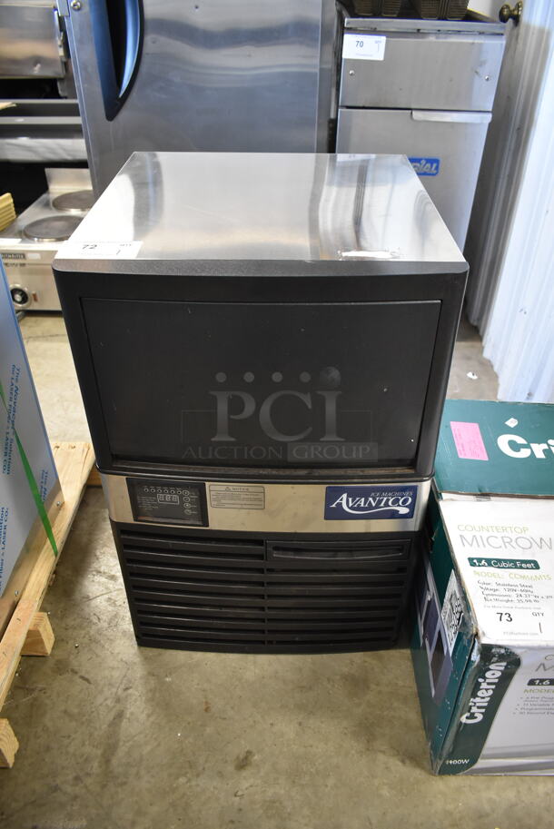 BRAND NEW SCRATCH AND DENT! 2023 Avantco 194UCF120A Stainless Steel Commercial Undercounter Self Contained Ice Machine. 115 Volts, 1 Phase. - Image 1 of 6