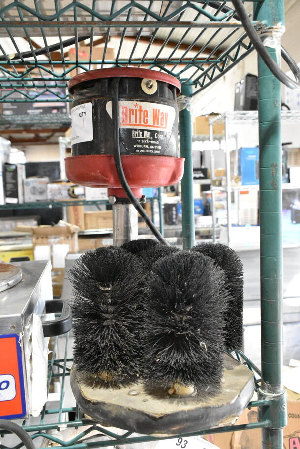 Brite Way Metal Glass Washer. 115 Volts, 1 Phase. Tested and Working! - Image 1 of 4