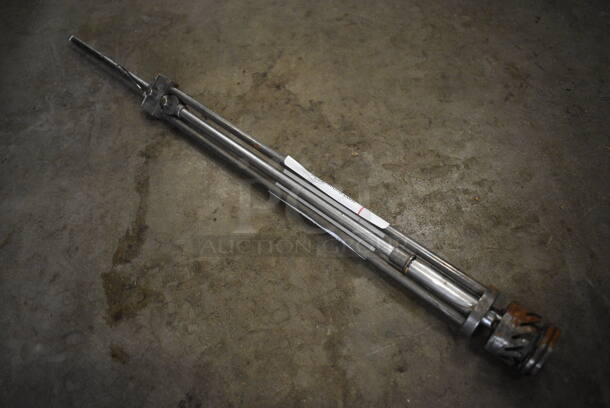 Metal Commercial Plunger for Dough Dropper. 1.5x1.5x23 - Image 2 of 3