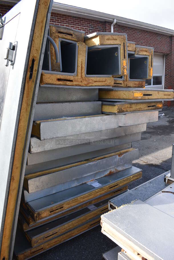 2 Norlake SELF CONTAINED Walk In Boxes; 6'x6'x7.5' Walk In Freezer w/ Copeland Compressor and Norlake Condenser and 6'x8'x7.5' Cooler w/ Copeland Compressor and Norlake CPB075DC-A Condenser. Both Walk Ins Come w/ Floors! 208-230 Volts, 1 Phase. 2 Times Your Bid! - Image 3 of 9