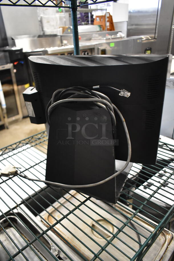 Par POS Monitor w/ Credit Card Reader. - Image 2 of 3