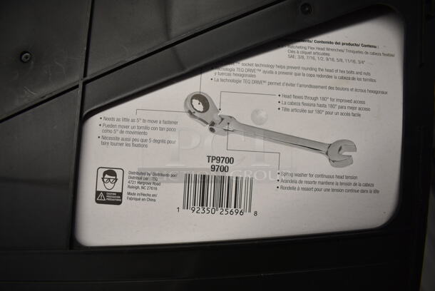 2 BRAND NEW! TEQ TP8700A/TP9700 Ratchet Sets. 2 Times Your Bid! - Image 4 of 6
