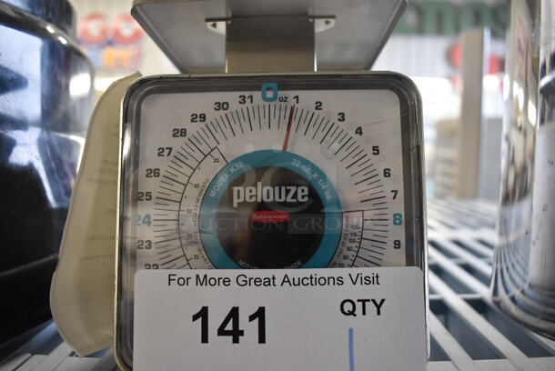 Pelouze Model K32 Metal Countertop Food Portioning Scale. 4.5x4.5x6 - Image 3 of 3