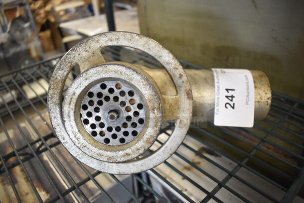Metal Commercial Meat Grinder. 7x9x11 - Image 2 of 3