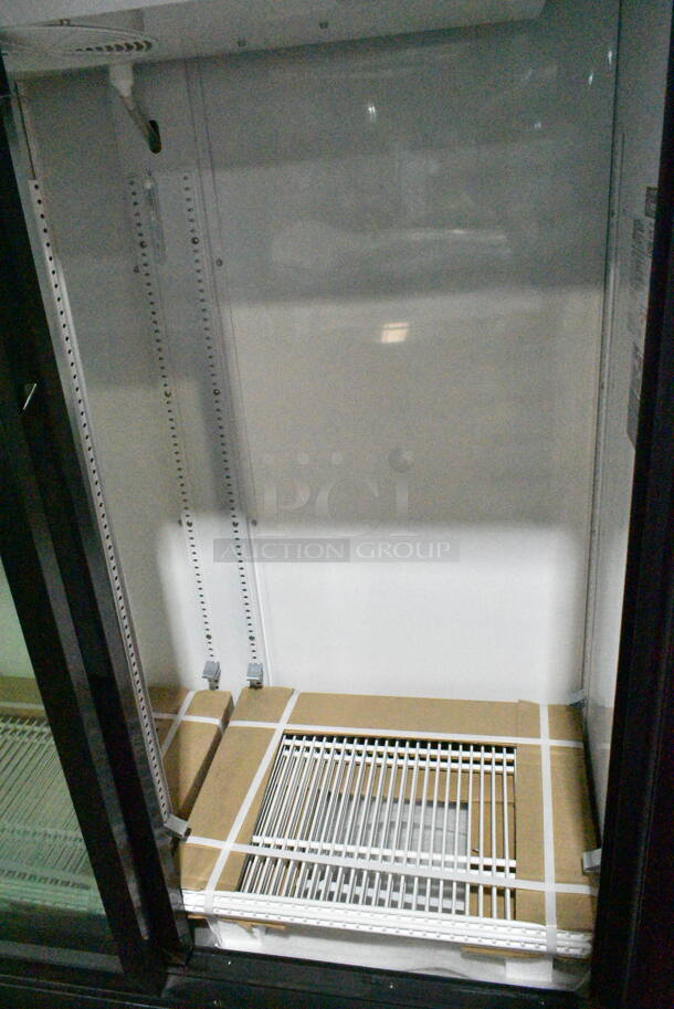 BRAND NEW! 2021 True GDM-41SL-60-HC-LD Metal Commercial 2 Door Reach In Cooler Merchandiser w/ Poly Coated Racks. 115 Volts, 1 Phase. Tested and Working! - Image 5 of 9