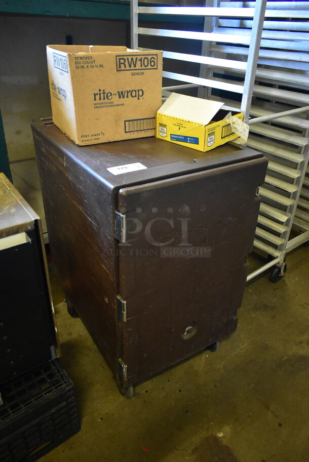 Poly Insulated Food Case on Commercial Casters. (hallway) - Image 2 of 5