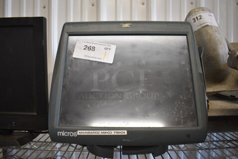 Micros 15" POS Monitor