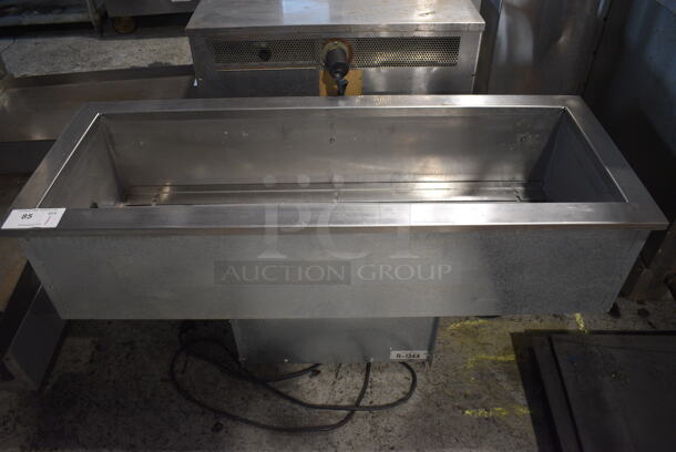 Delfield Model 8146NB Stainless Steel Commercial Cold Pan Drop In. 115 Volts, 1 Phase. 47x18x22. Tested and Working!