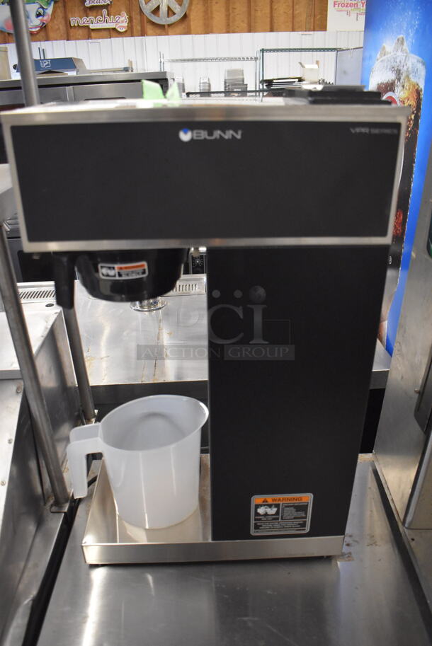 BRAND NEW! 2022 Bunn VPR-APS Stainless Steel Commercial Countertop Coffee Machine w/ Poly Brew Basket and Pitcher. 120 Volts, 1 Phase. 16x8x27. Tested and Working!