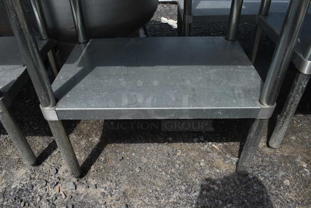 Regency Stainless Steel Table w/ Metal Under Shelf. 30x24x34 - Image 2 of 3