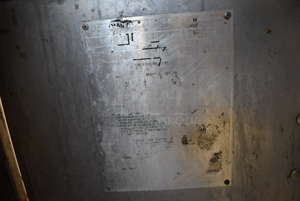 Pitco Frialator 24 P Stainless Steel Commercial Natural Gas Powered Donut Fryer. 29x43x56 - Image 6 of 8